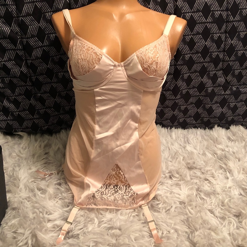 36B silk & mesh negligee Victoria’s Secret